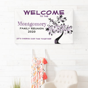 Eigene Willkommensfamilie Wiedersehen Moderner Lil Banner