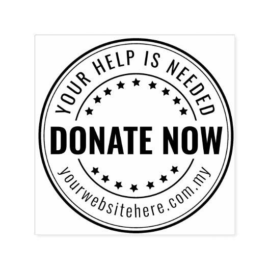 Eigene Wohltätigkeit und Briefmarke aus Kautschuk Permastempel (Design)