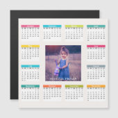 eigenen benutzerdefinierten Foto 2023-Kalender hin Magnetkarte (Vorne/Hinten)