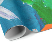 Eigener abstrakter Hintergrund. abstrakt,Acryl,ar Geschenkpapier (Rolleneckpunkt)