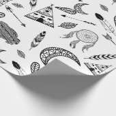 Eigener amerikanischer Hintergrund Geschenkpapier (Ecke)