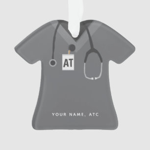 Eigener Athletic Trainer für einfache Scrubs Orna Ornament