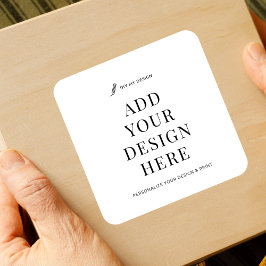 Eigener Aufkleber für den 3x3"-Aufkleber