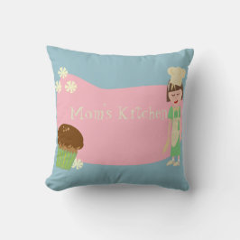 Eigener Baker Cartoon Charakter Niedlich Cooking F Kissen