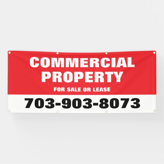 Eigener Banner für den Verkauf von Immobilien (Horizontal)