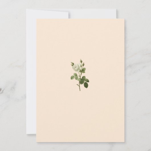 Eigener Bauernhof Rustikal einfach Save the Date Einladung (Rückseite)