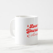 "Eigener Becher" Kaffeetasse (Vorderseite Links)