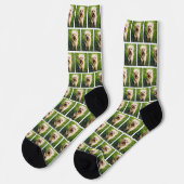 Eigener Besitzer des Dog Pet Foto Personalisiert D Socken (Linkes Detail)