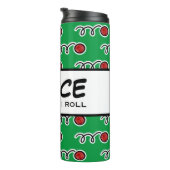 Eigener Bokkeballeprint Thermal Tumbler Reise Schl Thermosbecher (Nach rechts gedreht)