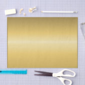 Eigener Druckeffekt Gelb-Gold-Metallic Seidenpapier (Handwerk)