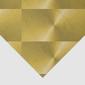 Eigener Druckeffekt Gold Metallic Seidenpapier (Ausschnitt)
