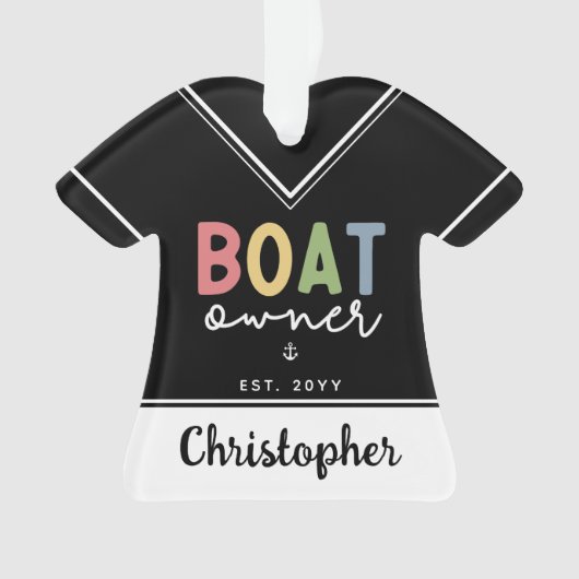Eigener Eigentümer des Bootes gründete ein neues G Ornament (Vorderseite)