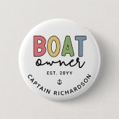 Eigener Eigentümer des Bootes gründete neue Gesche Button (Vorderseite)