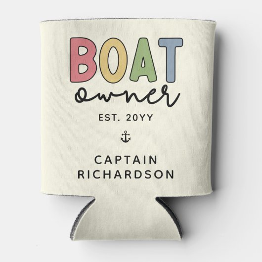 Eigener Eigentümer des Bootes gründete neue Gesche Dosenkühler (Vorderseite)