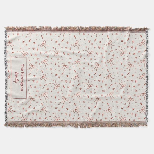 Eigener Familienname Festivcoquette Decke (Vorderseite)