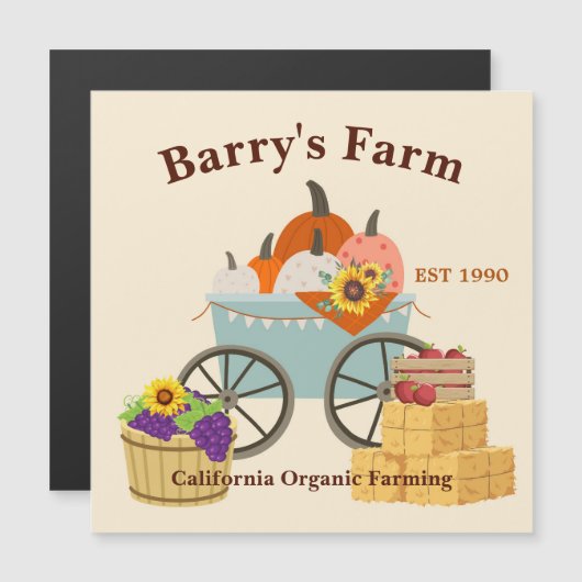 Eigener Fond Magnetkarte (Vorne/Hinten)