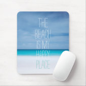 Eigener Foto-Strand ist mein Lieblingsplatz Mousepad (Mit Mouse)