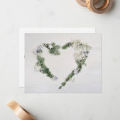 Eigener Frieden, Freude und Liebe Mitteilungskarte (Vorderseite/Rückseite Beispiel)