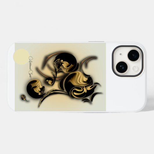 "Eigener Geist", Apple iPhone 14 Fall Case-Mate iPhone Hülle (Rückseite (Horizontal))