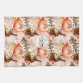 Eigener Geist Gemütliche Wasserfarbenpracht Geschirrtuch (Horizontal)