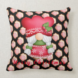 Eigener Gnome - Text und Farbe 20"X20" anpassen Kissen