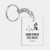 Eigener Innendrehkreislauf Schlüsselanhänger (Vorderseite links)