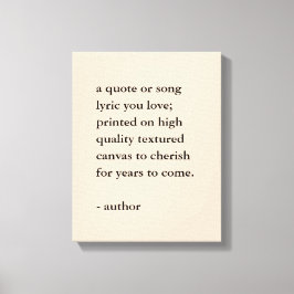 Eigener Kostenvoranschlag auf Leinwand