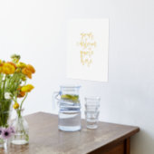 Eigener Kostenvoranschlag Gold Foliendrucke (Ablage(Küche))