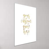 Eigener Kostenvoranschlag Gold Foliendrucke (Ablage )