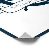 Eigener Kreuzfahrtschiff - Sicherheitsraderhalt Poster (Ecke)