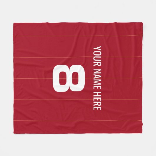 Eigener Liverpool Fleecedecke (Vorderseite (Horizontal))