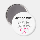 Eigener Magnet "Save the Date" (Vorderseite/Rückseite)