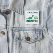 Eigener Name des Jungen, Dinosaurier großer Bruder Button (Beispiel)