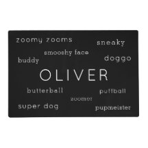 Eigener Name Nickname Reversible Black