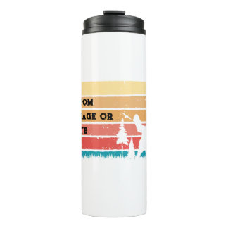 Eigener Retro-Stilvoll Golden Retriever Hund Lover Thermosbecher