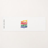 Eigener Text für ein einfaches Unternehmen Yogamatte (Vorderseite (Horizontal))