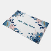 eigener text fußmatte (Schrägansicht)