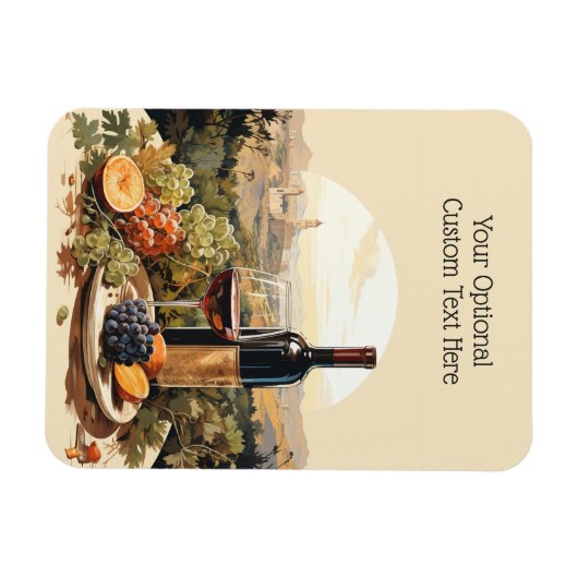 Eigener Text Magnet (Horizontal)