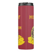 Eigener Text Movie Buff Thermosbecher (Rückseite)