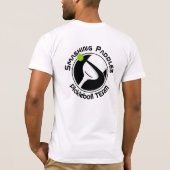 😍 Eigener Text Smashing Paddle T - Shirt (Rückseite)