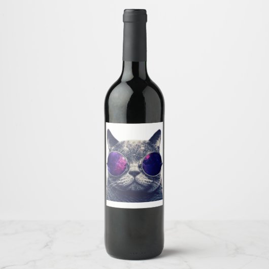 Eigener Wein (oder feiner Wein) Flaschenetikett (4 Weinetikett (Vorderseite)