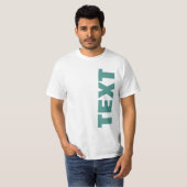 Eigener Wert für doppelseitigen Textname T-Shirt (Vorne ganz)