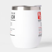 Eigener Wiedersehen-Text der Funny Wine Prescripti (Links)