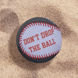 Eigener Witz lässt den Ball-Vater nicht fallen Baseball