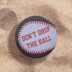 Eigener Witz lässt den Ball-Vater nicht fallen Baseball