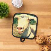 Eigener Ziegenpflasterhalter Topflappen (Oben Unten)