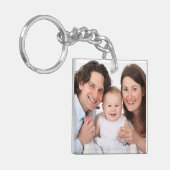 Eigenes Add-Foto Schlüsselanhänger (Vorderseite links)
