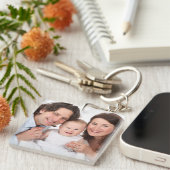 Eigenes Add-Foto Schlüsselanhänger (Vorderseite rechts)