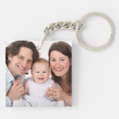 Eigenes Add-Foto Schlüsselanhänger (Rückseite)