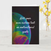 Eigenes Angebot hinzufügen - Seifenblase Karte (Gelbe Blume)